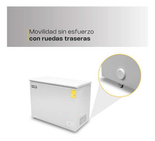 Congelador Horizontal Congeco-10 Rhino Color Blanco