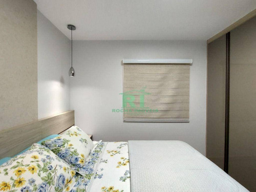 Imagem 18 de 30 de Apartamento Moderno, Varanda Gourmet, 3 Dormitórios, 2 Vagas, Área De Lazer, Pitangueiras, Guarujá/sp - Ap5235