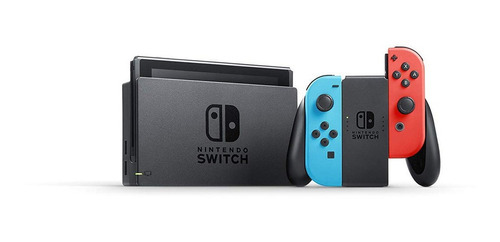 Imagen 7 de 8 de Nintendo Switch 32GB Standard color rojo neón, azul neón y negro