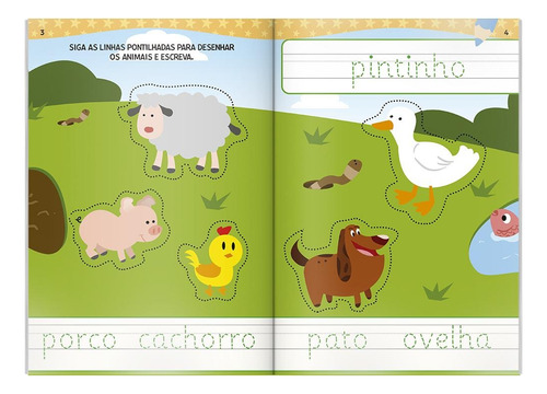 Aprenda em casa Exercitando a Escrita: Palavras, de (Ilustrado(es) por) Todolivro. Editorial Brasileitura, capa mole em português, 2015