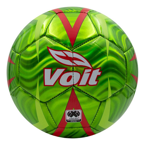 Balón De Fútbol Voit No.5 Sfluo Ss200 Color Verde