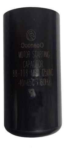 Capacitor De Arranque 88-108 Mf (125 Vac)