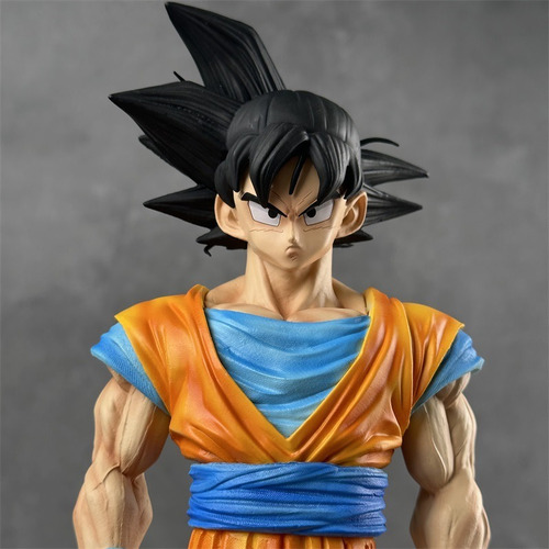 Figura Goku 34cm 2 Cabezas Opening Dragon Ball Z Importado