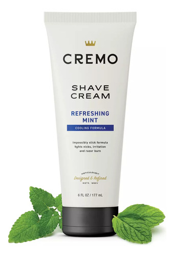 Cremo Crema Para Afeitar Refreshing Mint Hombre 177 Ml