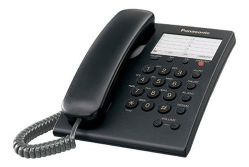 Telefono Alambrico Panasonic Ts550meb Para 1 Linea 1 Pieza