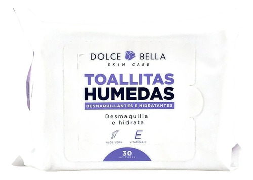 Toallitas Humedas Desmaquillantes E Hidtatantes Dolce Bella