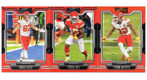 2021 Playbook Orange Tyrann Mathieu + Hill + Travis Kelce