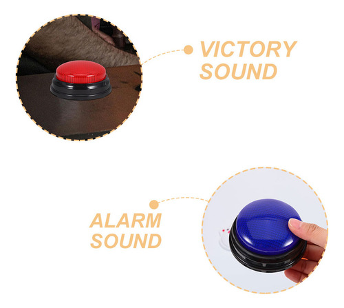 F1 Nuevo Puzles Con Botones De Sonido Buzzer, 2 Unidades