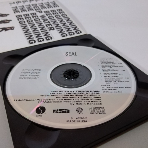 Seal The Beginning Cd Usa
