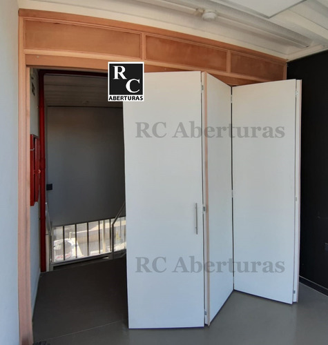Imagen 5 de 9 de Puerta Plegable En Madera - Rc!!! Cubre Hasta 82 X 214 Alto