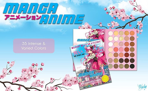 Paleta De Sombras De Anime Manga 35 Colores | Cuotas sin interés