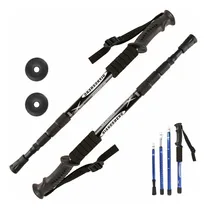 Comprar 2pcs Bastones De Senderismo Trekking Plegables Caminar