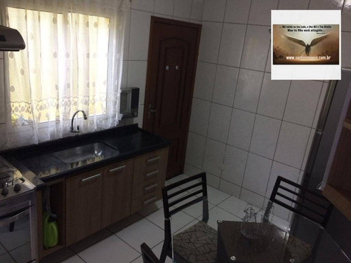 Imagem 10 de 13 de Casa Com 2 Dormitórios À Venda, 60 M² Por R$ 350.000 - Jardim Santo Alberto - Santo André/sp - Ca0090