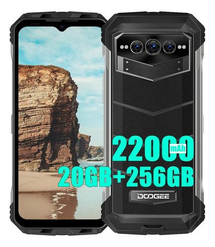 Doogee V Max 5g Rugged Smartphone, 22000mah 20gb+256gb