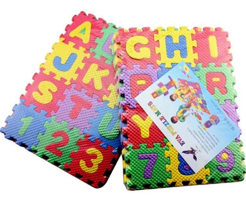 Rompecabezas Mini Puzzle Infantil Goma Eva  Palermo Z Norte