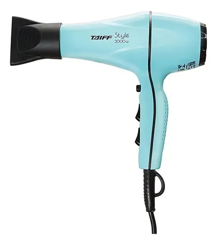 Secador de Cabelo Taiff Style Profissional Azul 2000W Iônico Sile...