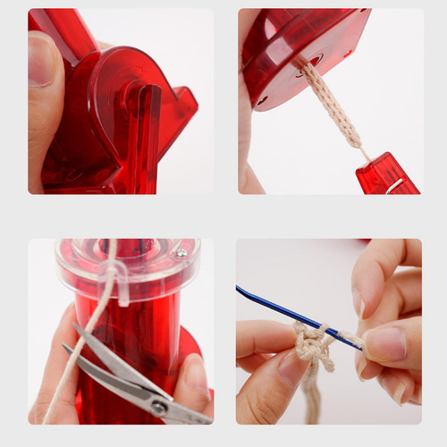 Pequeño Molino De Tejido De Punto, Mini Máquina De Rojo