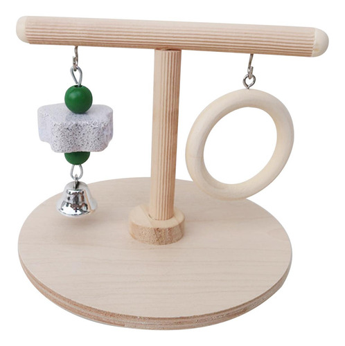 De Juegos Para Loros, Jaula De Pájaros De Madera, Accesorio