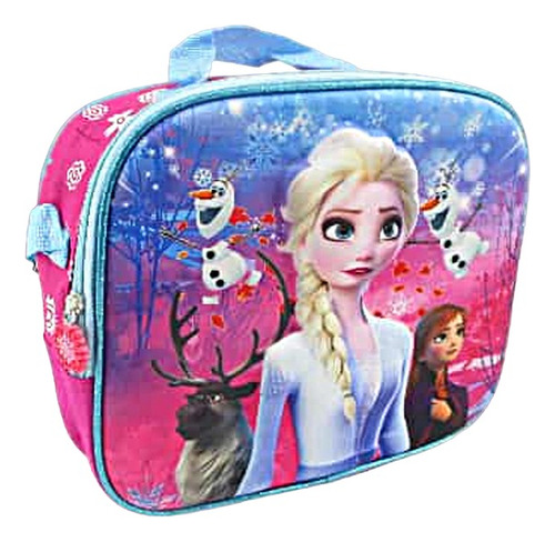 Lonchera Térmica Frozen  3d Oferta Niña