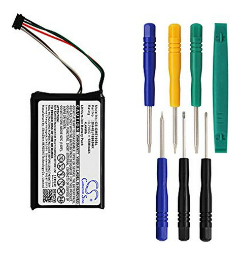 Cameron Sino 1200mah Batería Para Garmin*****, Edge 1000 Con