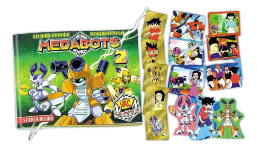 Medabots 2 Álbum Completo A Pega (1)