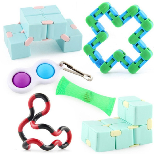 Juguetes De Burbujas Antiestrés Poppet Push Baratos De 20 Pi