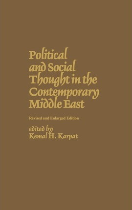 Libro Political And Social Thought In The Contemporary Mi...