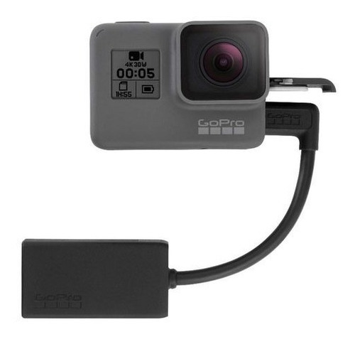 Adaptador De Microfone Gopro Hero5,6 E 7 + Microfone Moto