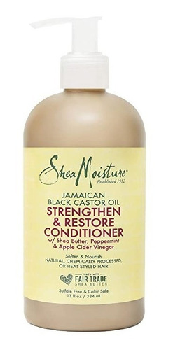 Sheamoisture Acondicionador De Aceite De Ricino Negro 384ml