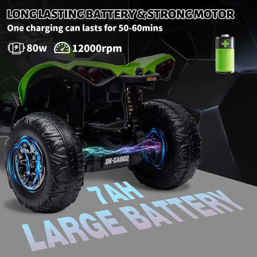 Jojoka Brp Can-am Quad - Vehículos Eléctricos De 12 V Para N