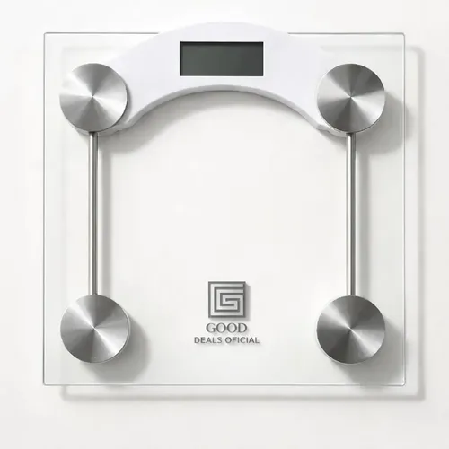 Balança Digital De Vidro Good Deals Oficial Até 180kg Portatil Co...