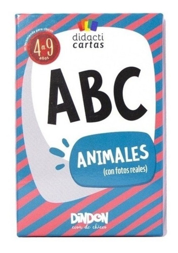 Didacticartas - Abc Animales (con Fotos Reales)