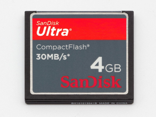 Compact Flash 4gb Sandisk Cf Cartão De Memória Ultra 30mb