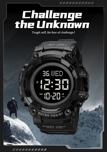 Reloj Xczap Para Hombre (negro Completo)