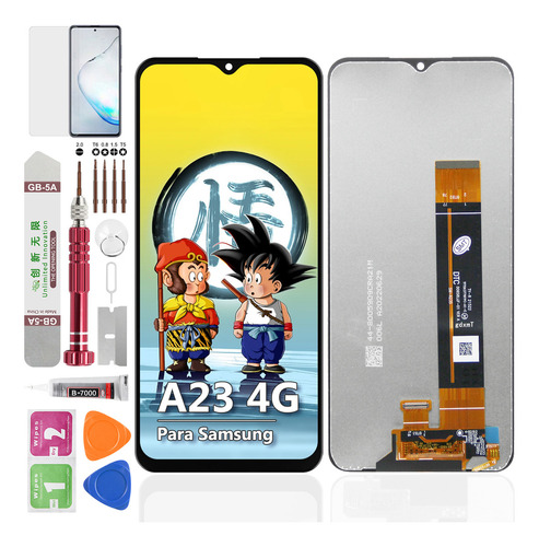 Okbichi Pantalla Para Samsung A23 4g Sm-a235f, Sm-a235f/ds, Sm-a235f/dsn, Sm-a235m, Sm-a235m/ds, Sm-a235n