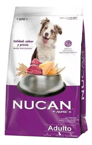 Alimento Nucan Para Perro Adulto Bolsa De 2 5 Kg