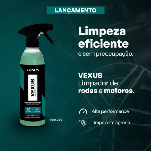 Vexus Limpa Rodas E Motor Darker Pneu Pretinho Vonixx