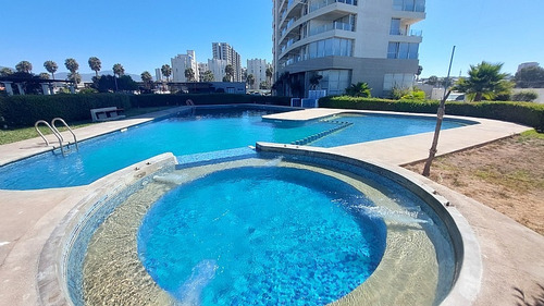 Departamento En Primera Línea Con Vista Al Mar. 2d+2b.