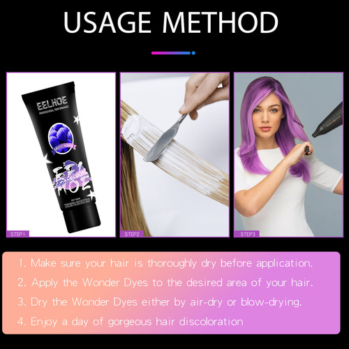 Effective Thermochromic Color Changing Wonder Dyes Hair Dyes