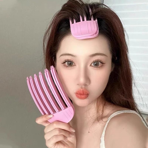 Zy C Hair Fixer Wind Plastic Peine Almohadilla Para El