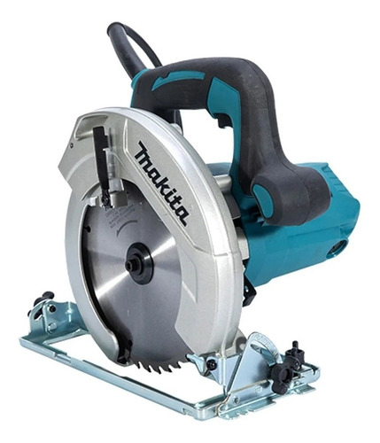 Sierra circular eléctrica Makita HS7010 185mm 1600W turquesa 220V
