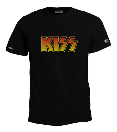  Camisetas 2xl - 3xl Kiss Logo Metal Rock Musica Hombre Zxb