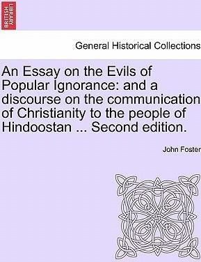 Libro An Essay On The Evils Of Popular Ignorance - Fellow...