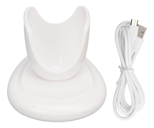 Cepillo Limpieza Facial Celeste Masajeador Silicona 3 En 1
