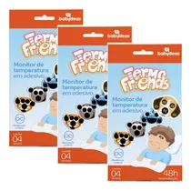Comprar Kit 3 Adesivo Termômetro Monitor Febre Bebês Temperatura