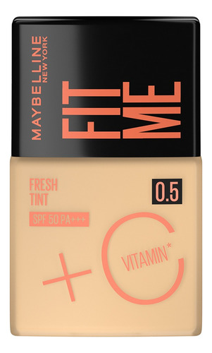 Base De Maquillaje Fit Me Fresh Tint, 0.5 Maybelline Ny