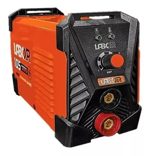 Soldadora Inverter 105 Amp 3kva Mma Igbt Labor Profesional Color Naranja