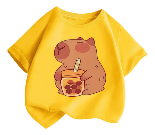 Capibara Ropa Deportiva De Verano, Playera Niños
