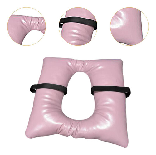 Cojín De Asiento Suave Acolchado En La Noche, Rosa Claro