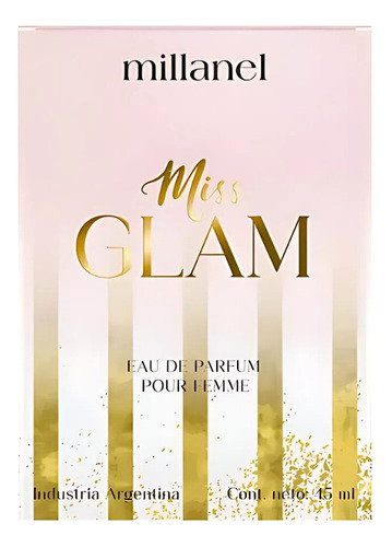 Perfume Mujer Miss Glam Eau De Parfum Floral Ambarada 45ml